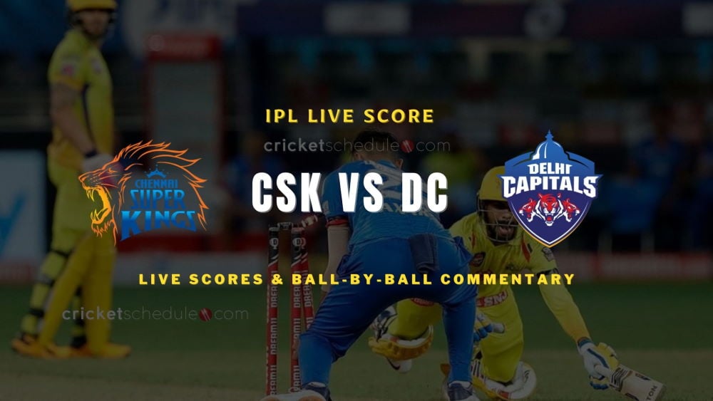 CSK vs DC Live Score 2023: Latest Chennai Super Kings vs Delhi Capitals Match Scorecard, Toss, Playing 11, Commentary & IPL Live Score Today