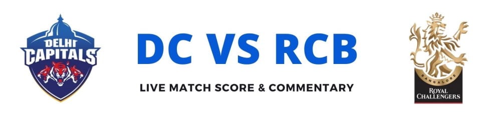 rcb delhi score