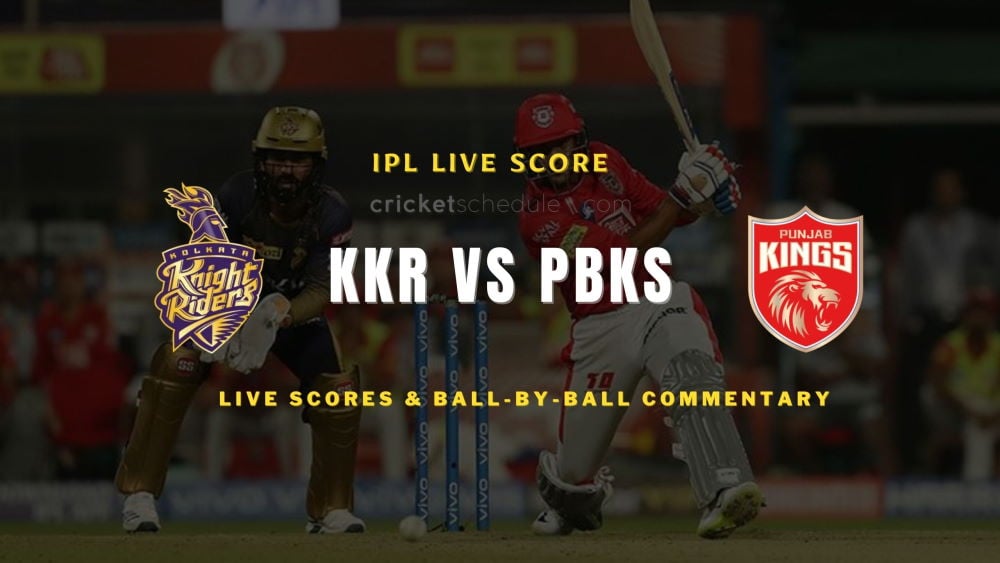 KKR vs PBKS Live Score 2023: Latest Kolkata Knight Riders vs Punjab Kings Match Scorecard, Toss, Playing 11, Commentary & IPL Live Score Today