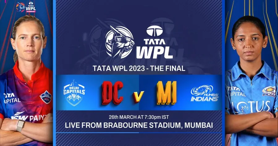 Mumbai Indians vs Delhi Capitals WPL Final Match Live Score 2023 Match Scorecard Today