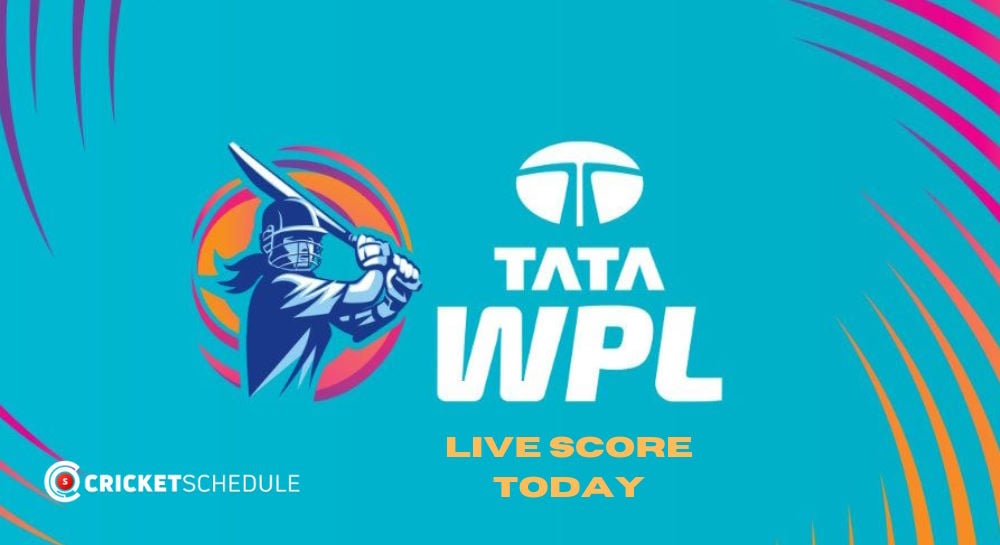 WPL Live Score 2023 with WPL Match Today Full Scorecard Commentary